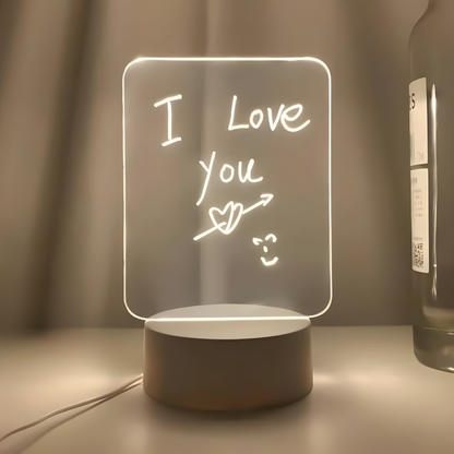Lousa LED Criativa – Amori.