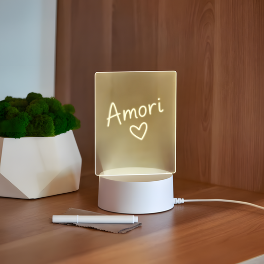 Lousa LED Criativa – Amori.