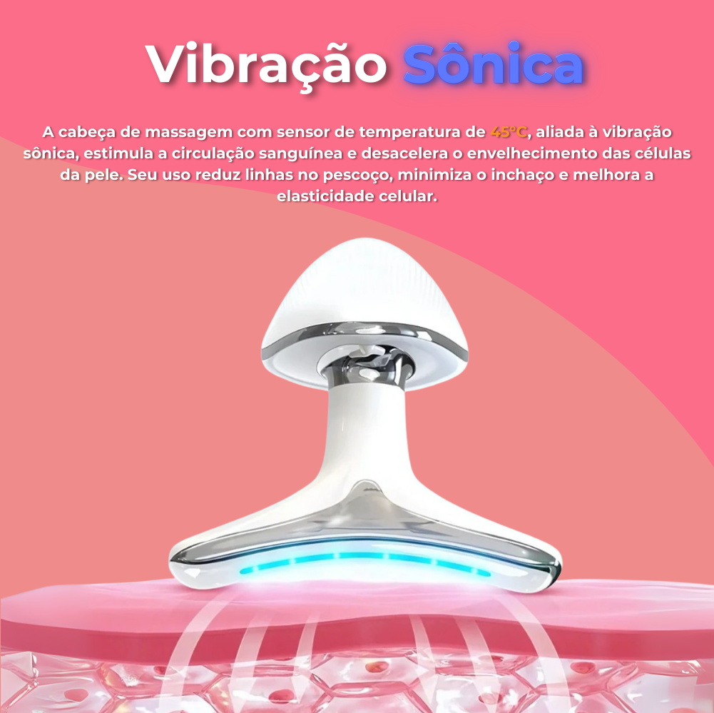 Massageador Facial Rejuvenescedor - Amori.