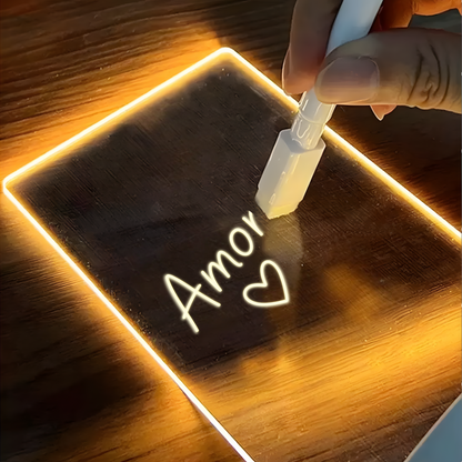 Lousa LED Criativa – Amori.