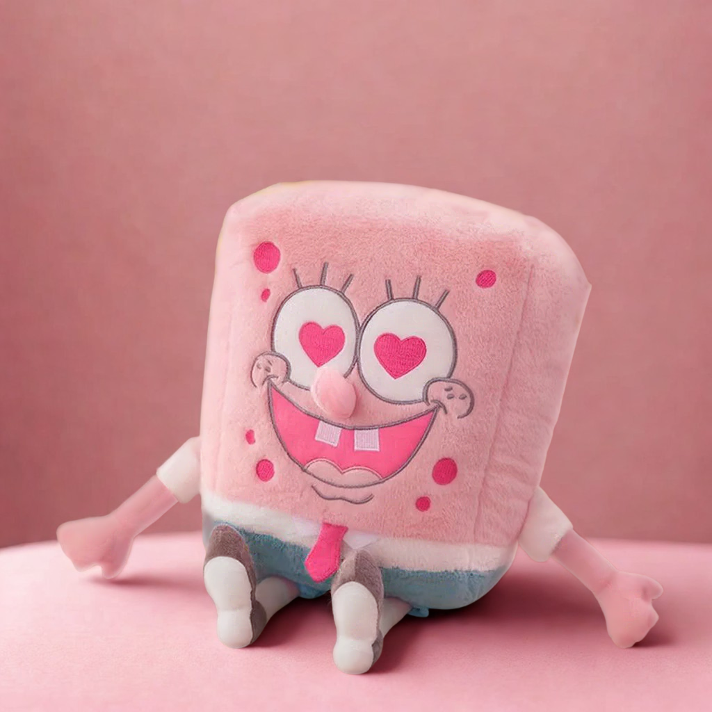 Pelúcia Bob Esponja Apaixonado – Amori.