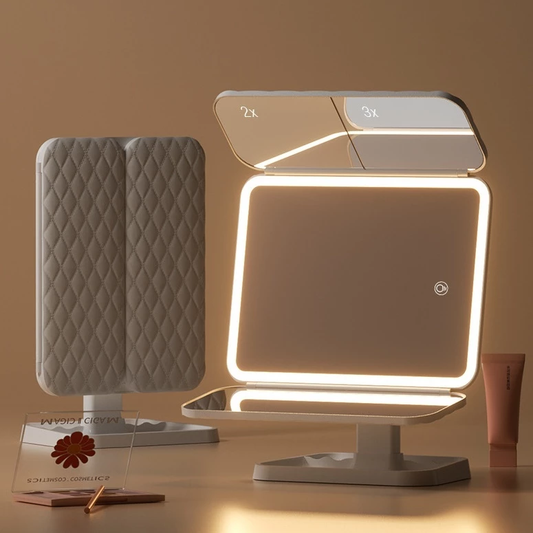 Espelho Portátil com Iluminação LED – Amori.